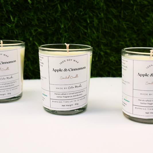 Apple And Cinnamom  80ml Soy Wax Candle