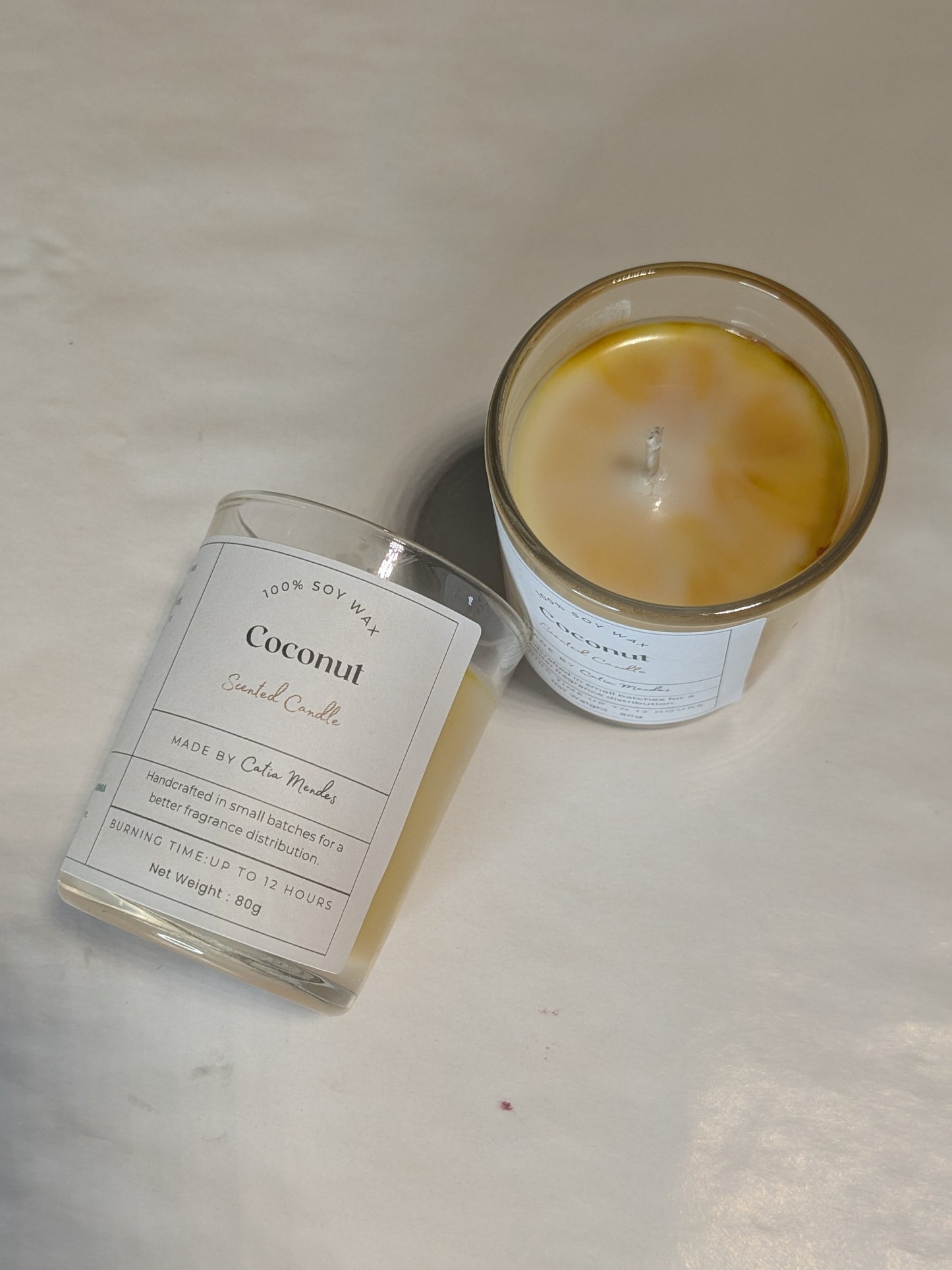 Coconut Soy Wax Candle 80ml
